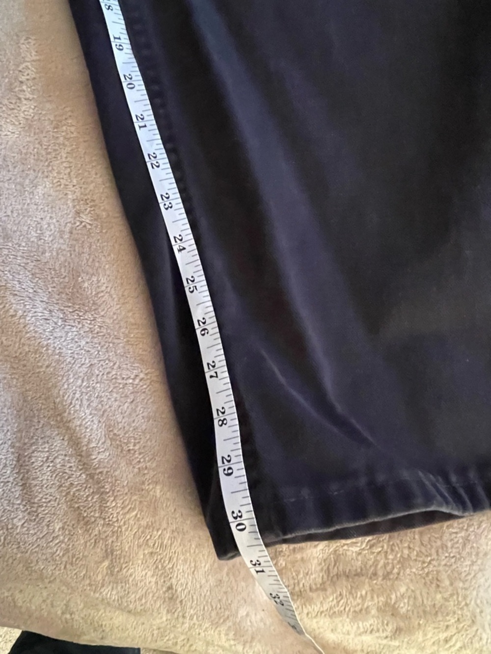 Men’s Lands' End Black Jeans with waist extender waist 46 inseam 30/31 - Picture 5 of 5